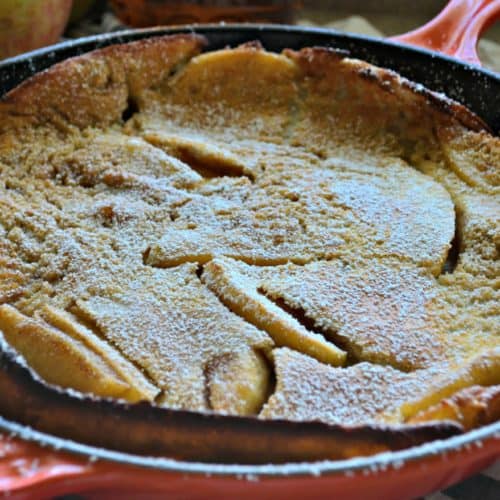 Apple Cinnamon Dutch Baby