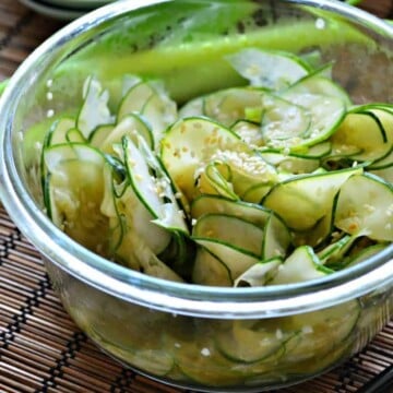 Sesame Cucumber Salad