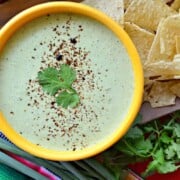 Cilantro Lime Yogurt Dip Recipe