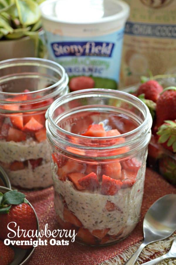 Strawberry Overnight Oats