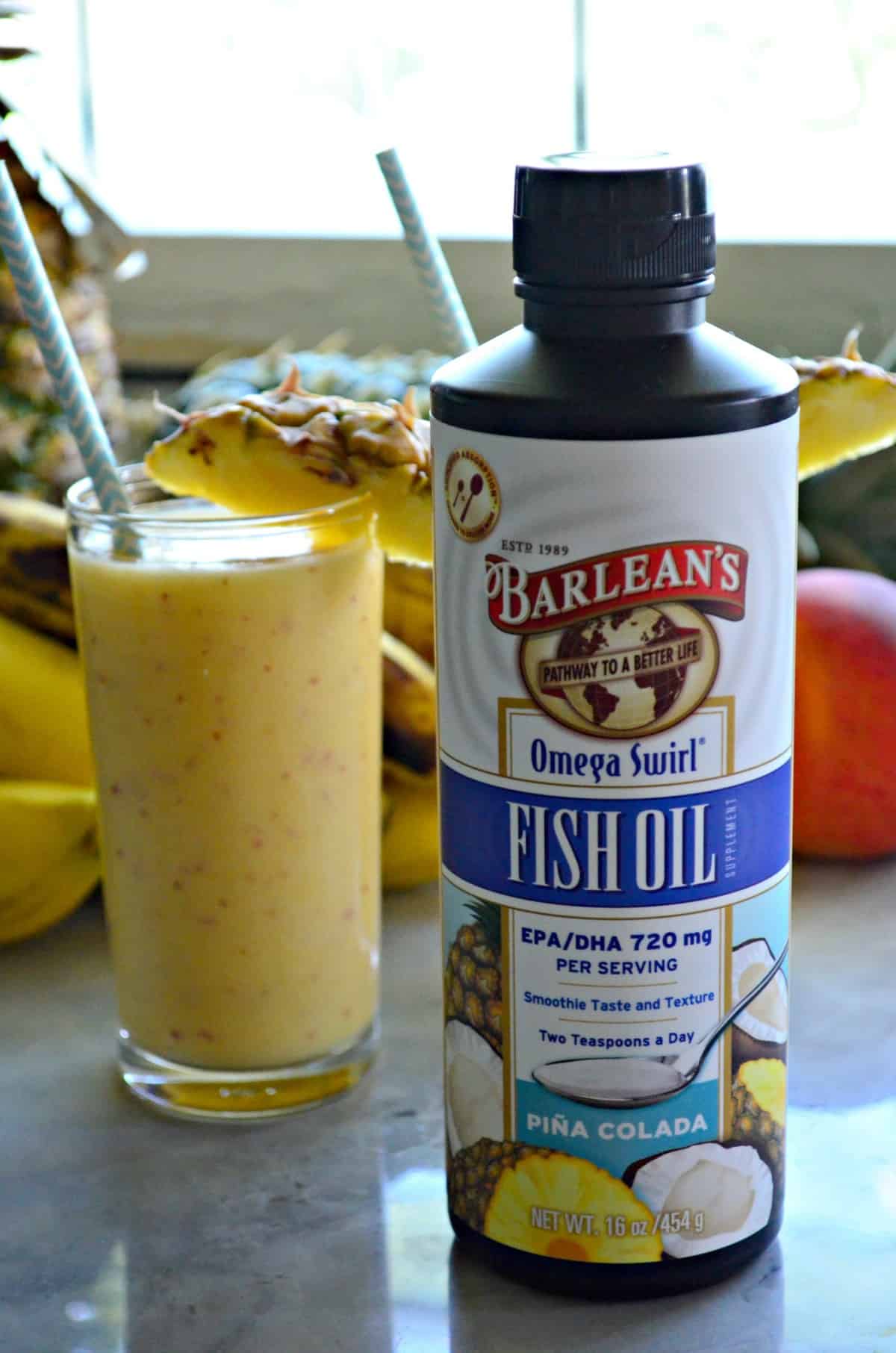 Pineapple Passion Smoothie Fish Oil with Omega-3