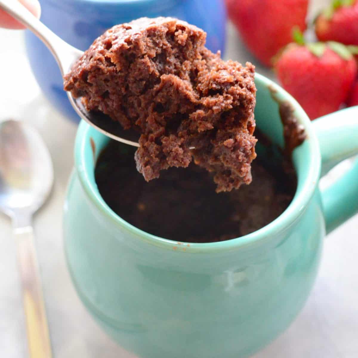 Dairy Free Chocolate Mug Cake Katie's Cucina