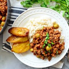 Skillet Picadillo