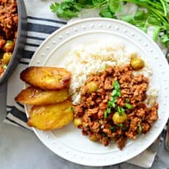 Skillet Picadillo