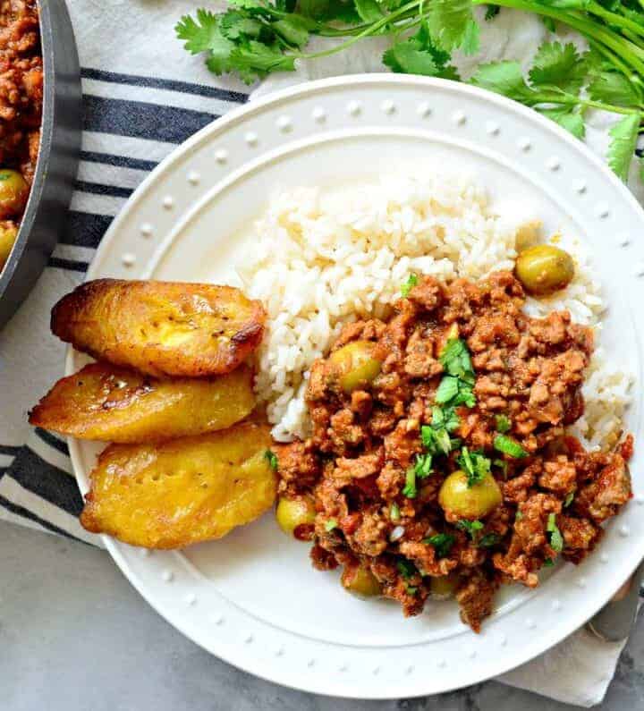 Skillet Picadillo