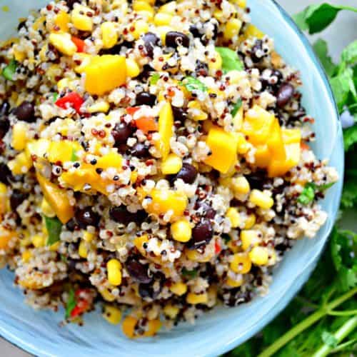 Southwestern Quinoa Salad with Mango