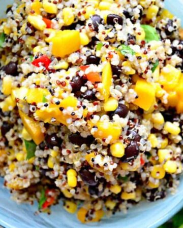 Southwestern Quinoa Salad with Mango