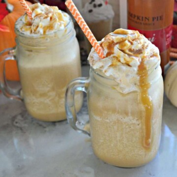 Pumpkin Spice Frappé