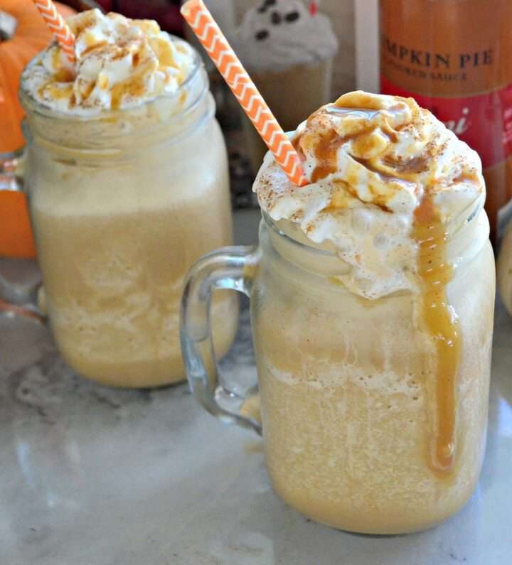 Pumpkin Spice Frappé