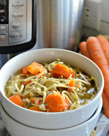 Instant Pot Chicken Noodle Soup