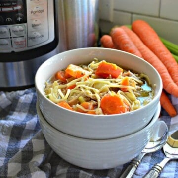 Instant Pot Chicken Noodle Soup