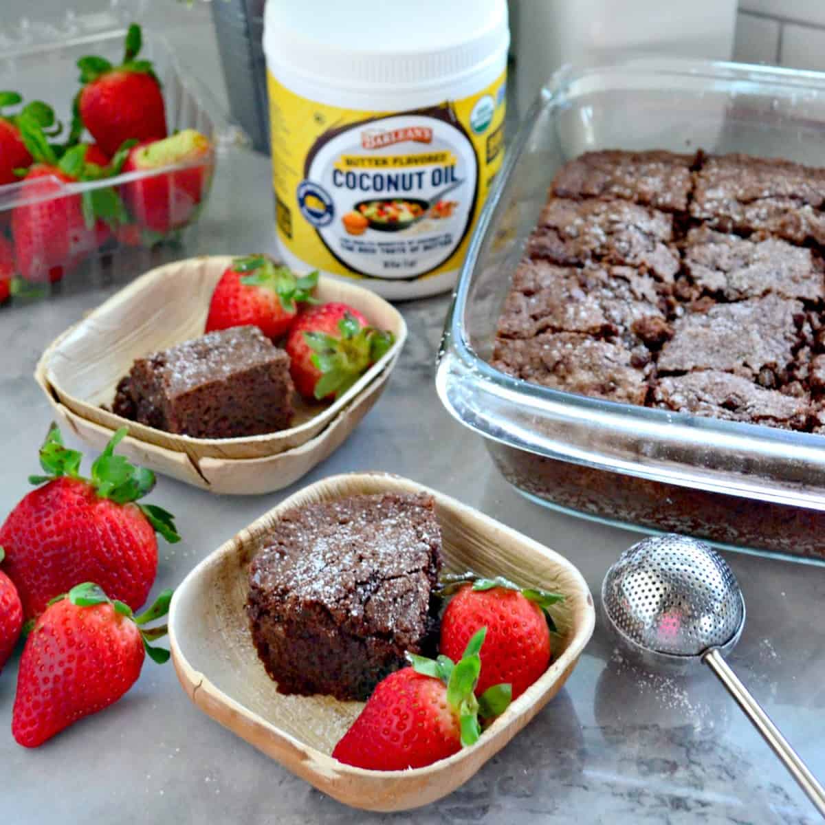 Dairy-Free Dark Chocolate Brownies Recipe