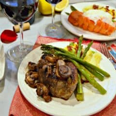 Valentine's Day Steak and Lobster Dinner