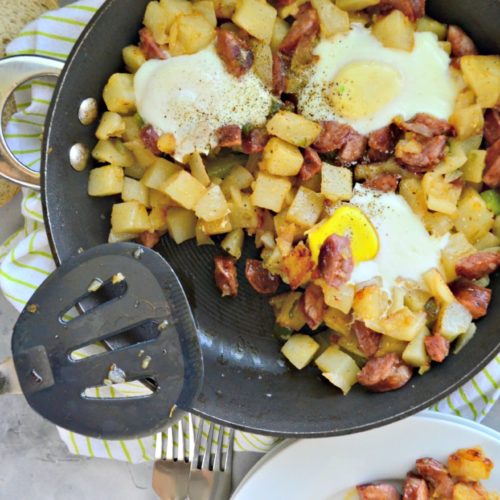 Cajun Breakfast Skillet Katie's Cucina