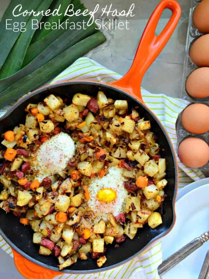Corned Beef Hash and Eggs