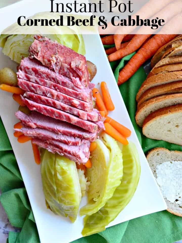 Instant Pot Corned Beef and Cabbage
