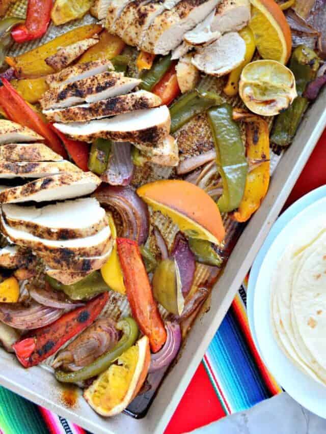 sheet pan fajitas