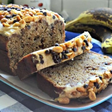 Peanut Butter Chocolate Chip Banana Bread