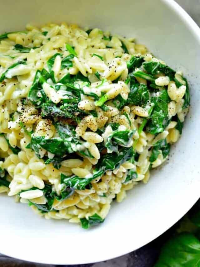 Lemon Parmesan Orzo