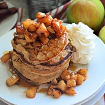 Apple Cinnamon Buttermilk Pancakes