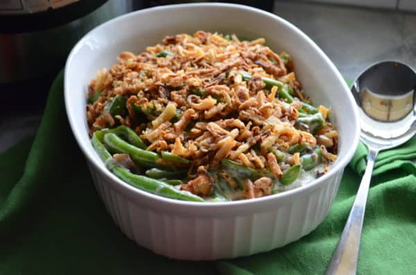 Instant Pot Homemade Green Bean Casserole