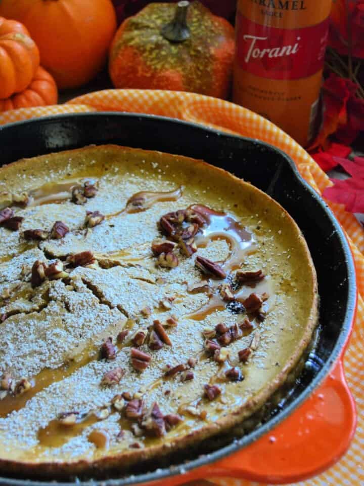 Pumpkin Spice Dutch Baby