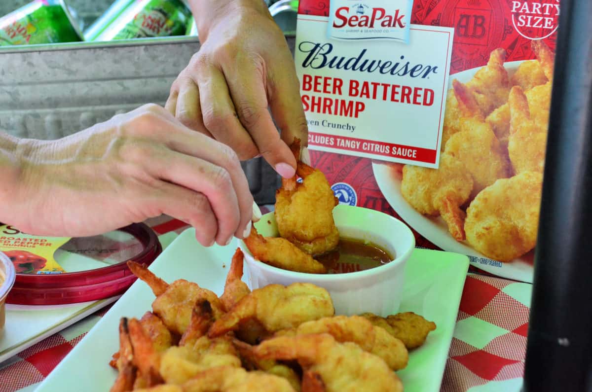 Upgrade Your Summer with SeaPak Budweiser BeerBattered Shrimp Katie