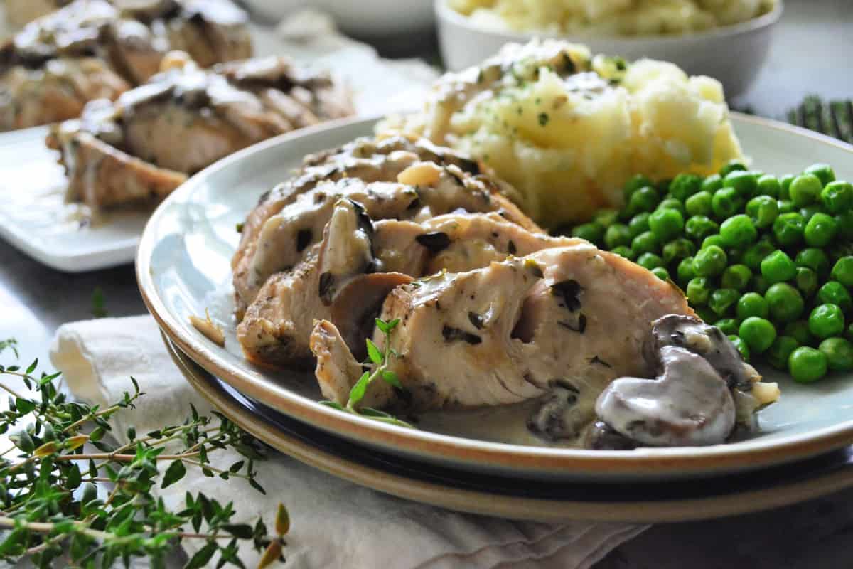 Instant Pot Turkey Tenderloin with Mushroom Gravy Katie's Cucina