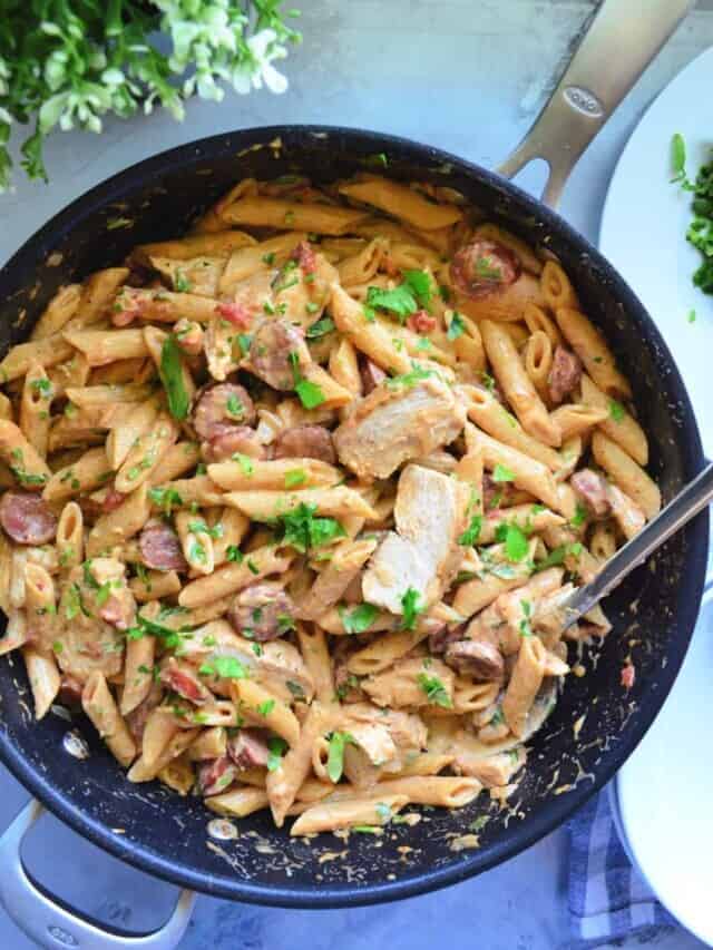 Creamy Cajun Chicken Pasta