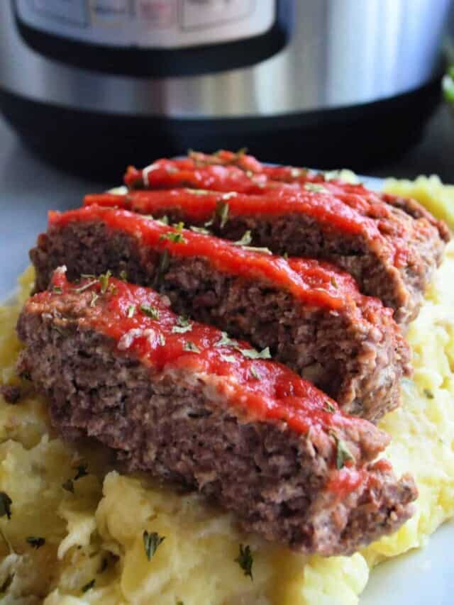 Instant Pot Meatloaf and Potatoes