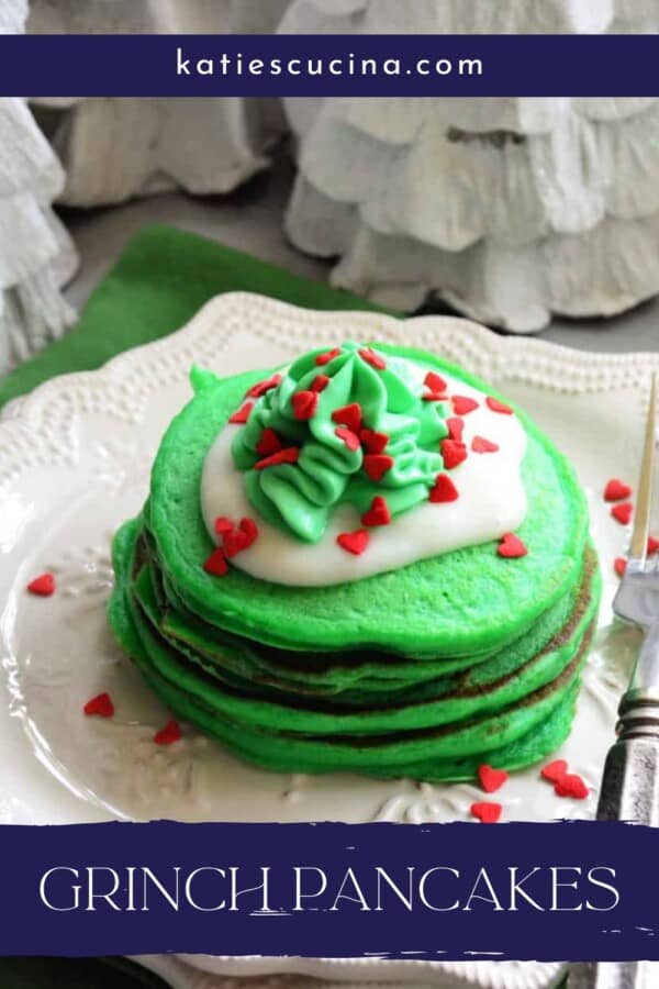 Grinch Pancakes Recipe - 3 Boys and a Dog