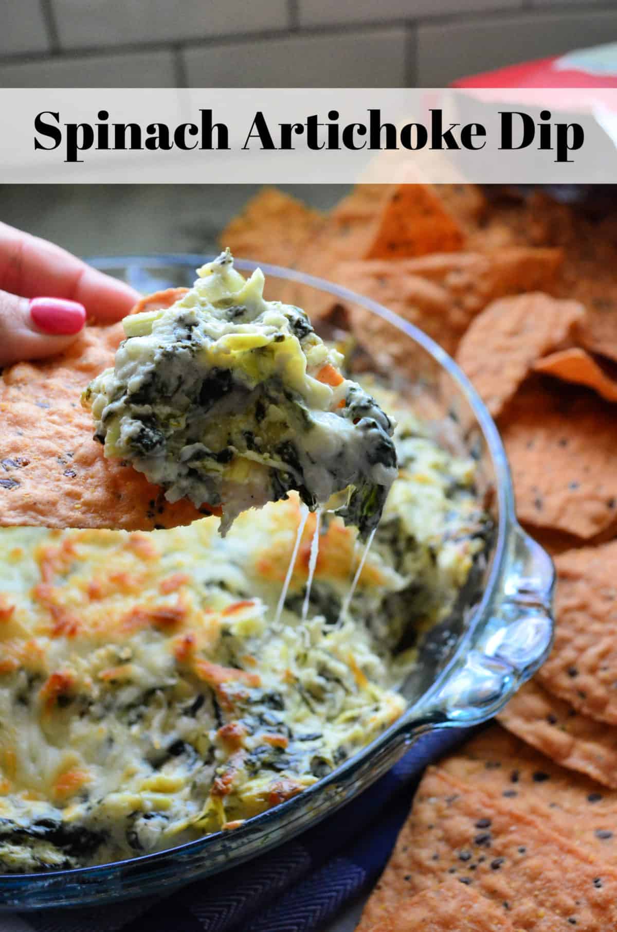 Spinach Artichoke Dip Katie's Cucina