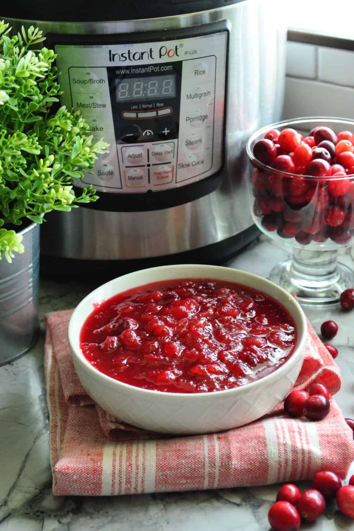 instant Pot Cranberry Sauce