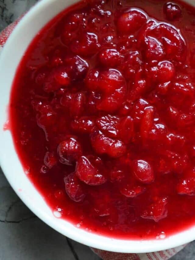 Instant Pot Cranberry Sauce