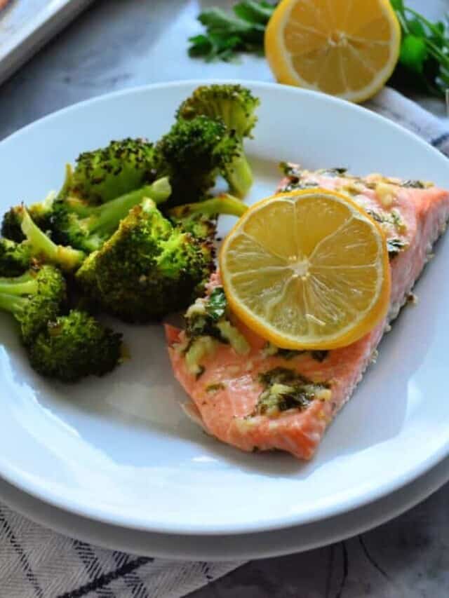 Salmon and Broccoli
