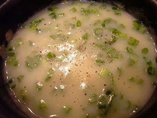 Potato and Spring Onion Soup