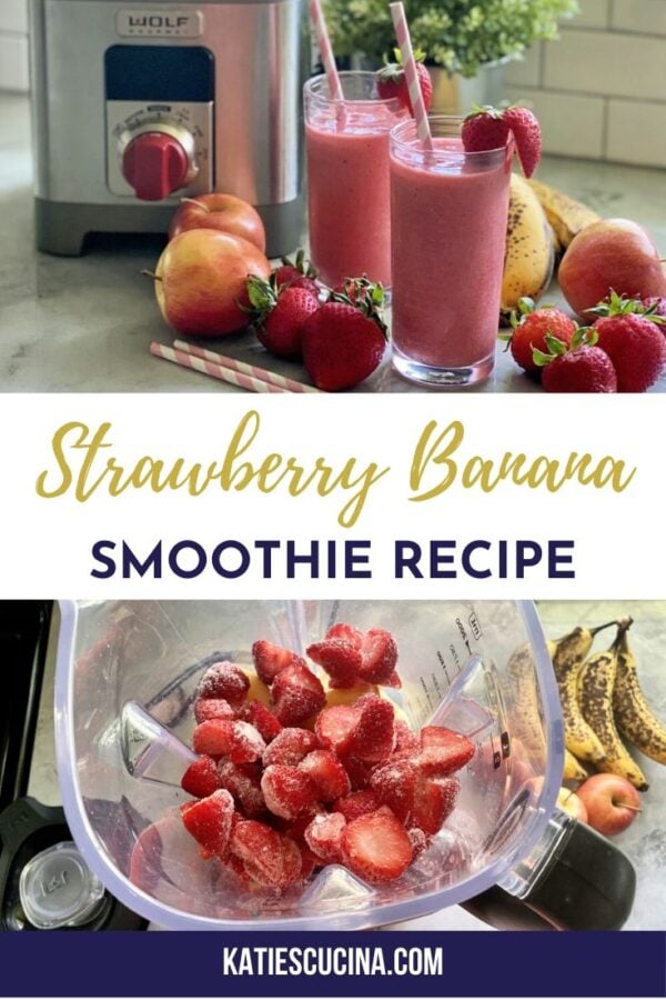 Easy Strawberry Banana Smoothie