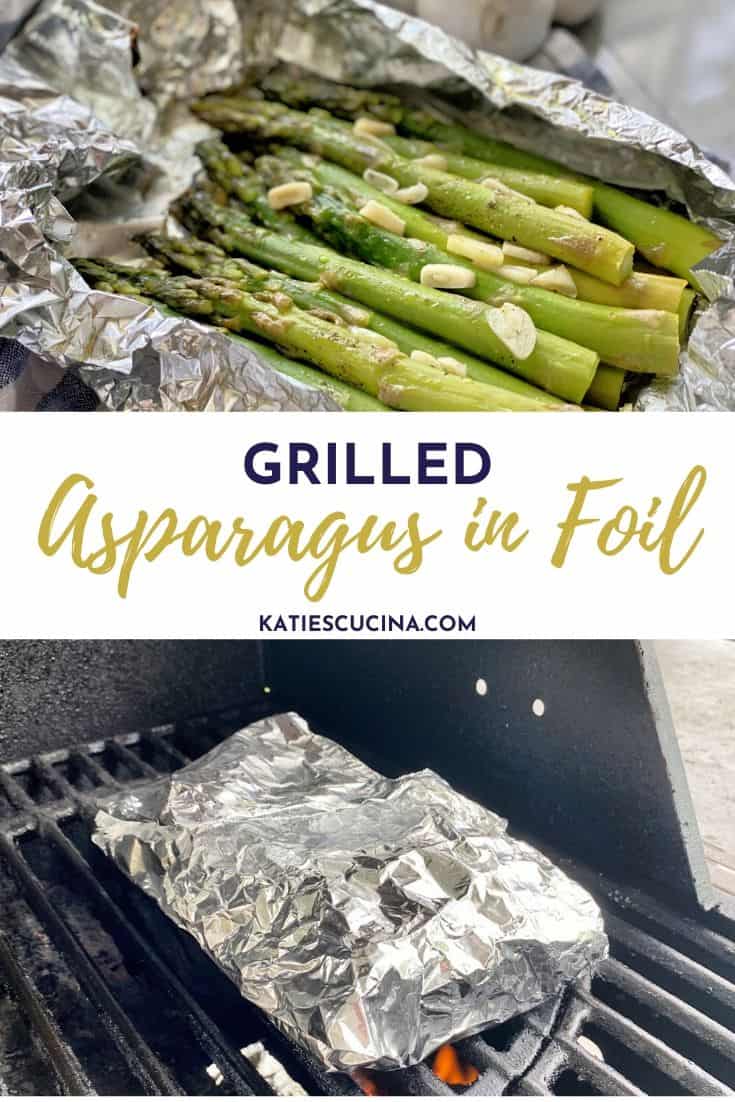 Grilled Asparagus in Foil Katie's Cucina