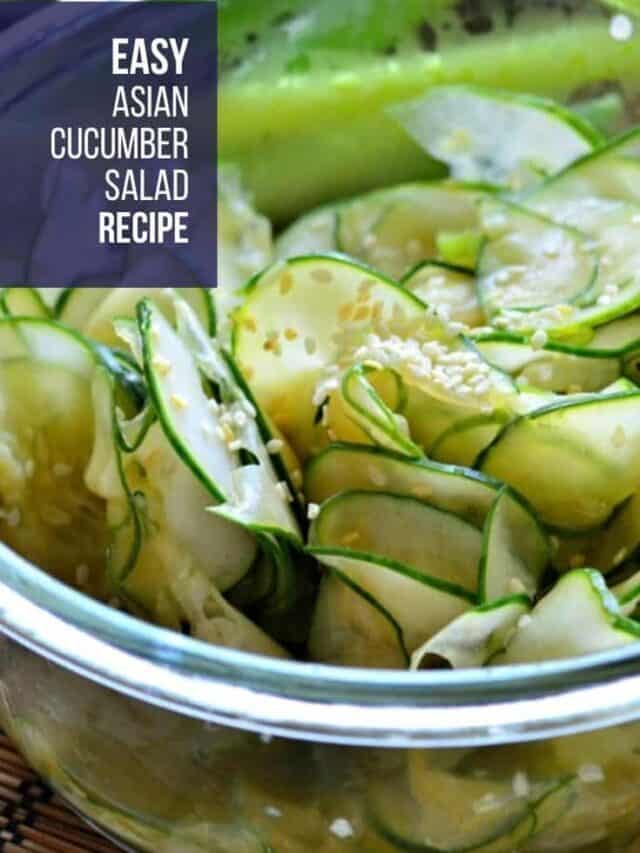 Japanese cucumber salad