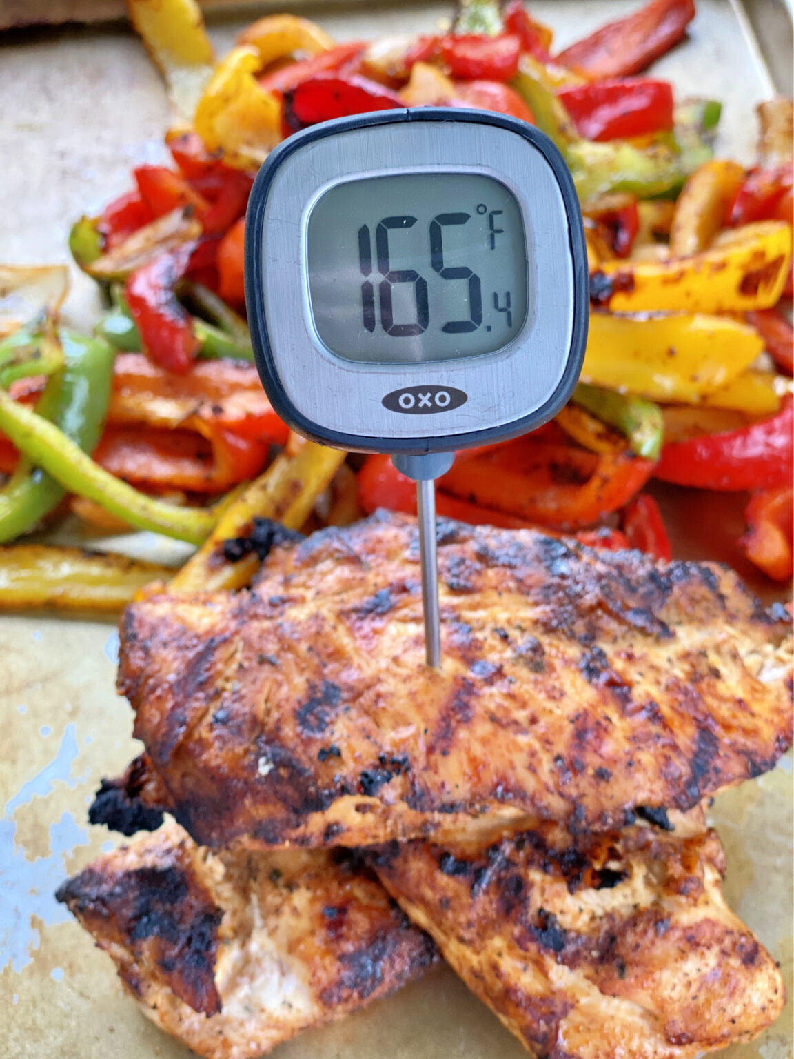 Grilled Chicken Fajitas