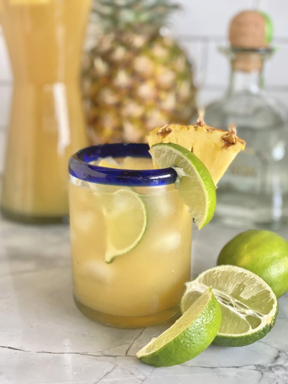 Pineapple Tequila Cocktail Katie's Cucina