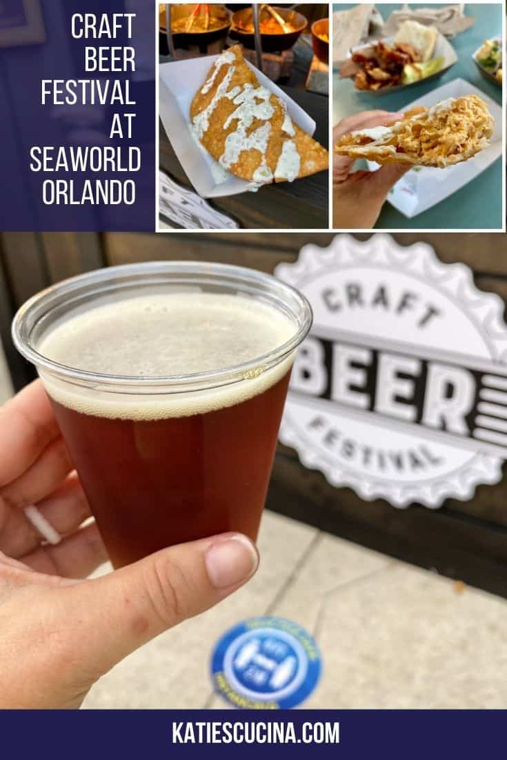 Craft Beer Festival at SeaWorld Orlando Katie's Cucina