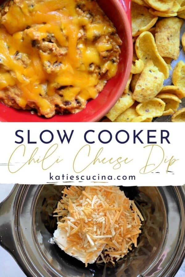 Healthy Crockpot Chili Cheese Dip {GF, Low Cal} - Skinny Fitalicious®