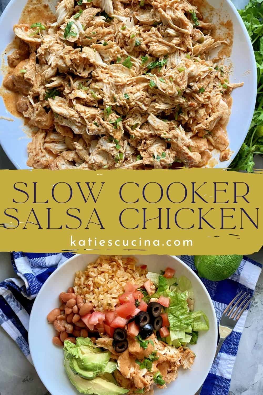 Slow Cooker Salsa Chicken Katie's Cucina