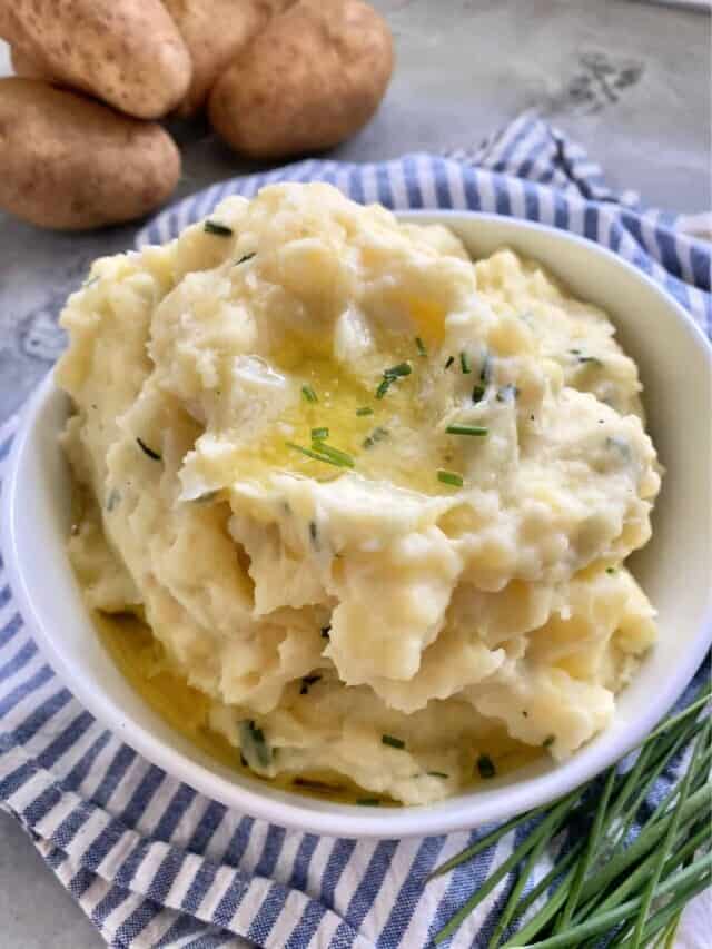 Mashed Potatoes with Sour Cream