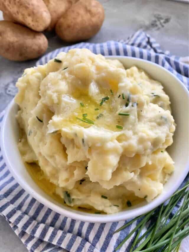 Mashed Potatoes with Sour Cream