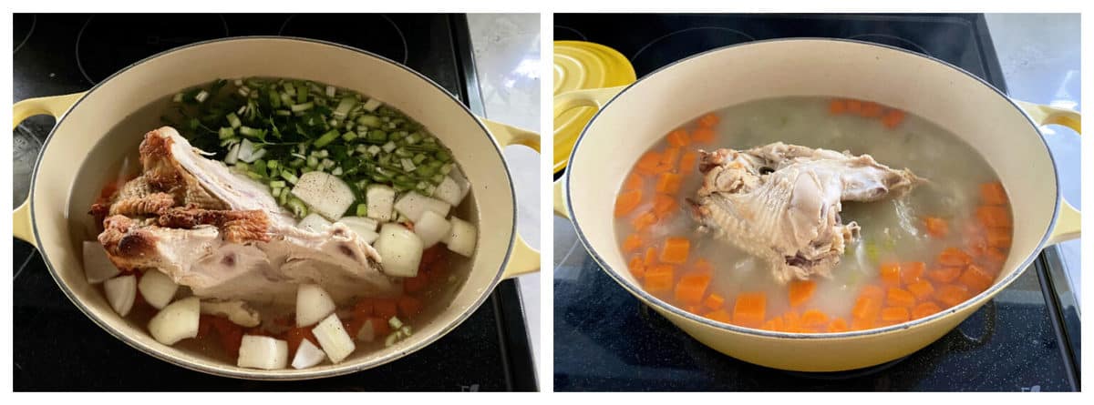 Turkey & Stuffing Dumpling Soup