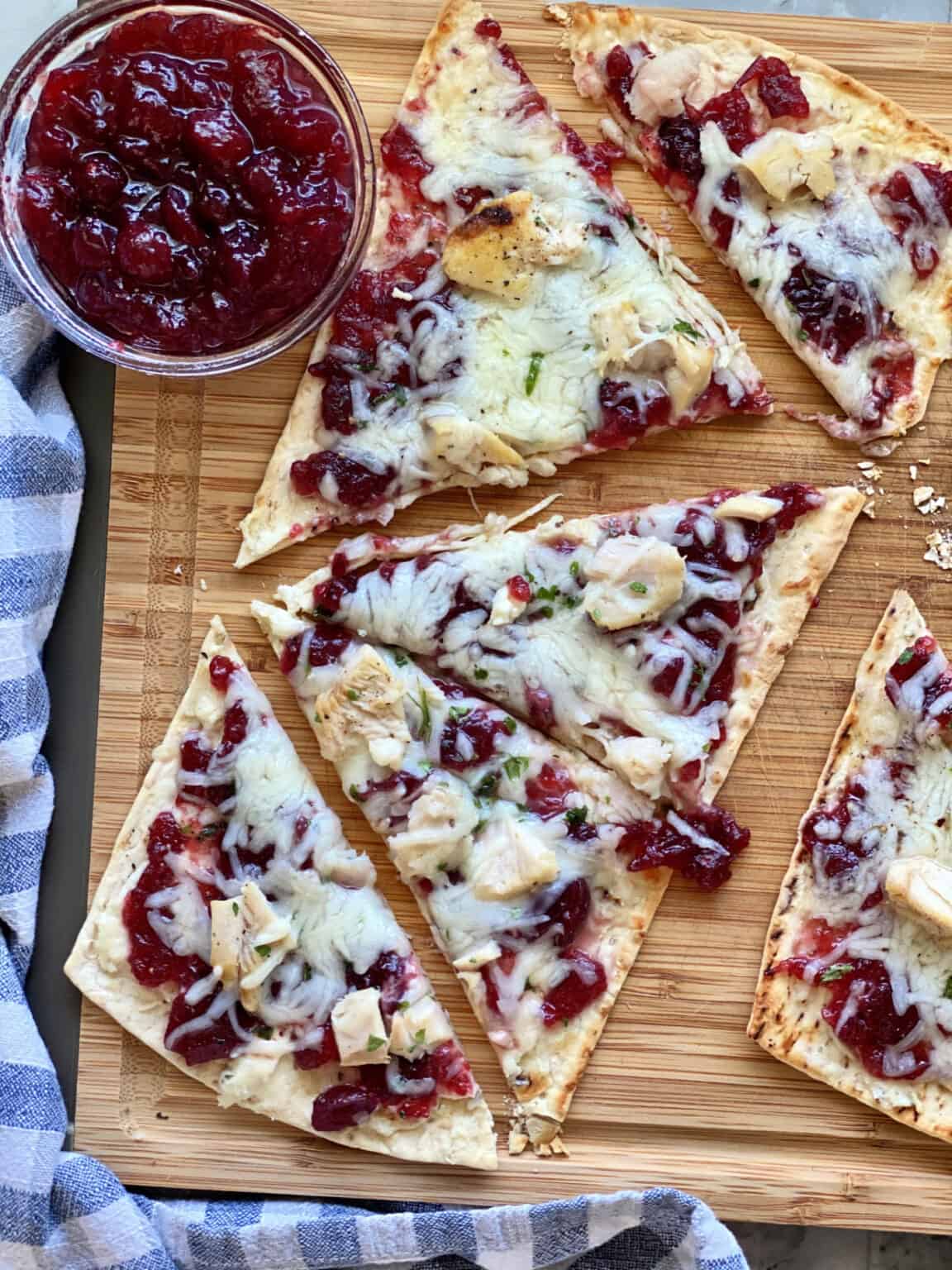 Thanksgiving cranberry bar