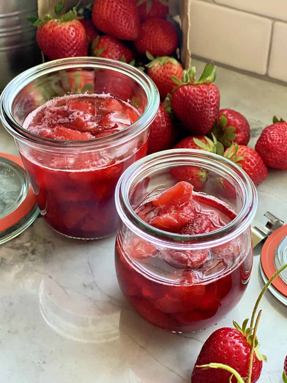 Strawberry Compote Katie's Cucina