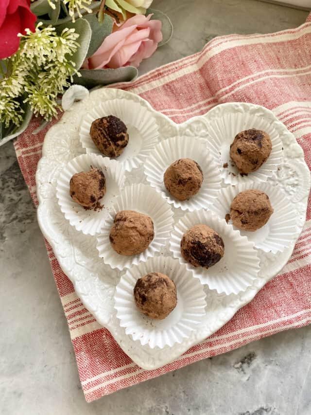 Dark Chocolate Truffles